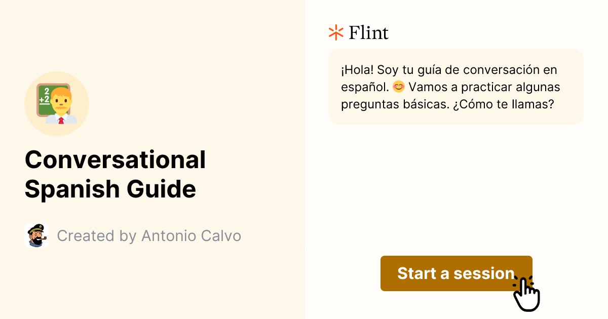 Conversational Spanish Guide | Flint