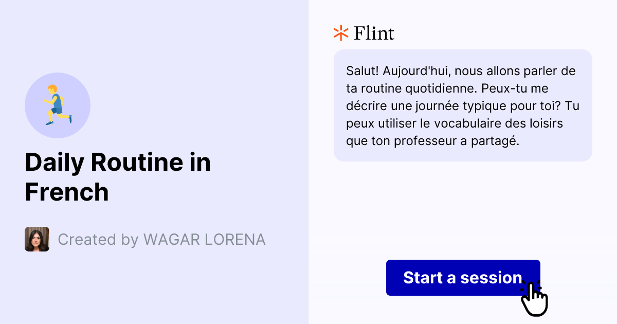 Daily Routine in French | Flint