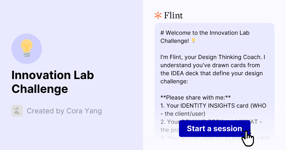 Innovation Lab Challenge | Flint