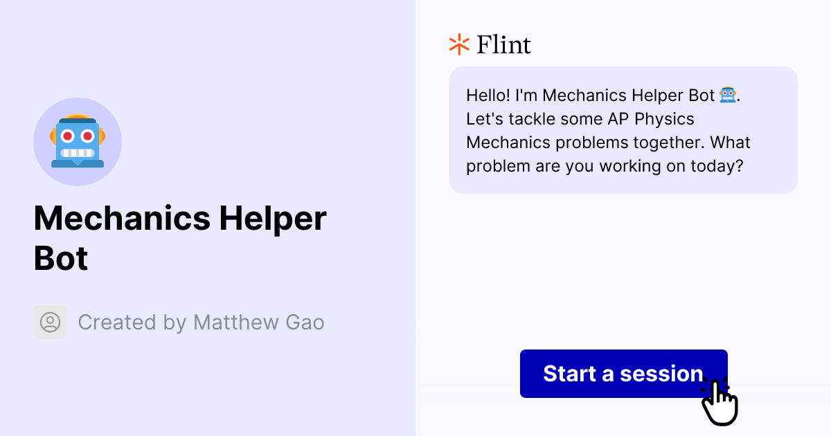 Mechanics Helper Bot | Flint