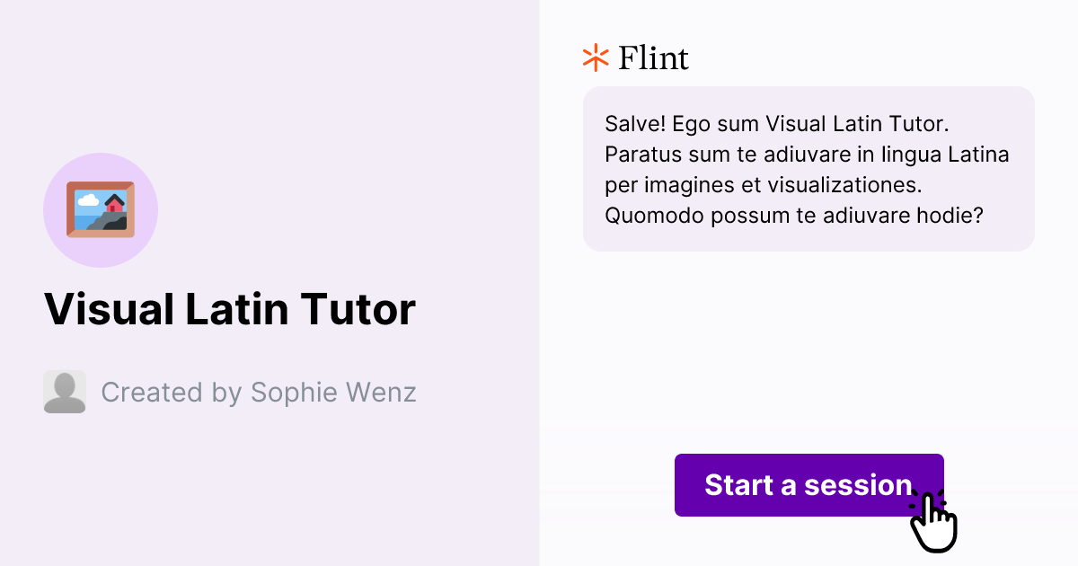 Visual Latin Tutor | Flint